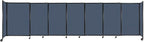 Versare Straightwall Sliding Portable Wall Partition | Freestanding Office by VERSARE