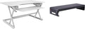 Rocelco 40" Large Height Adjustable Standing Desk Converter by Rocelco