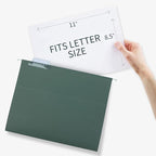 HERKKA Extra Capacity Hanging File Folders, 30 Pack Reinforced Letter Size - Image 3