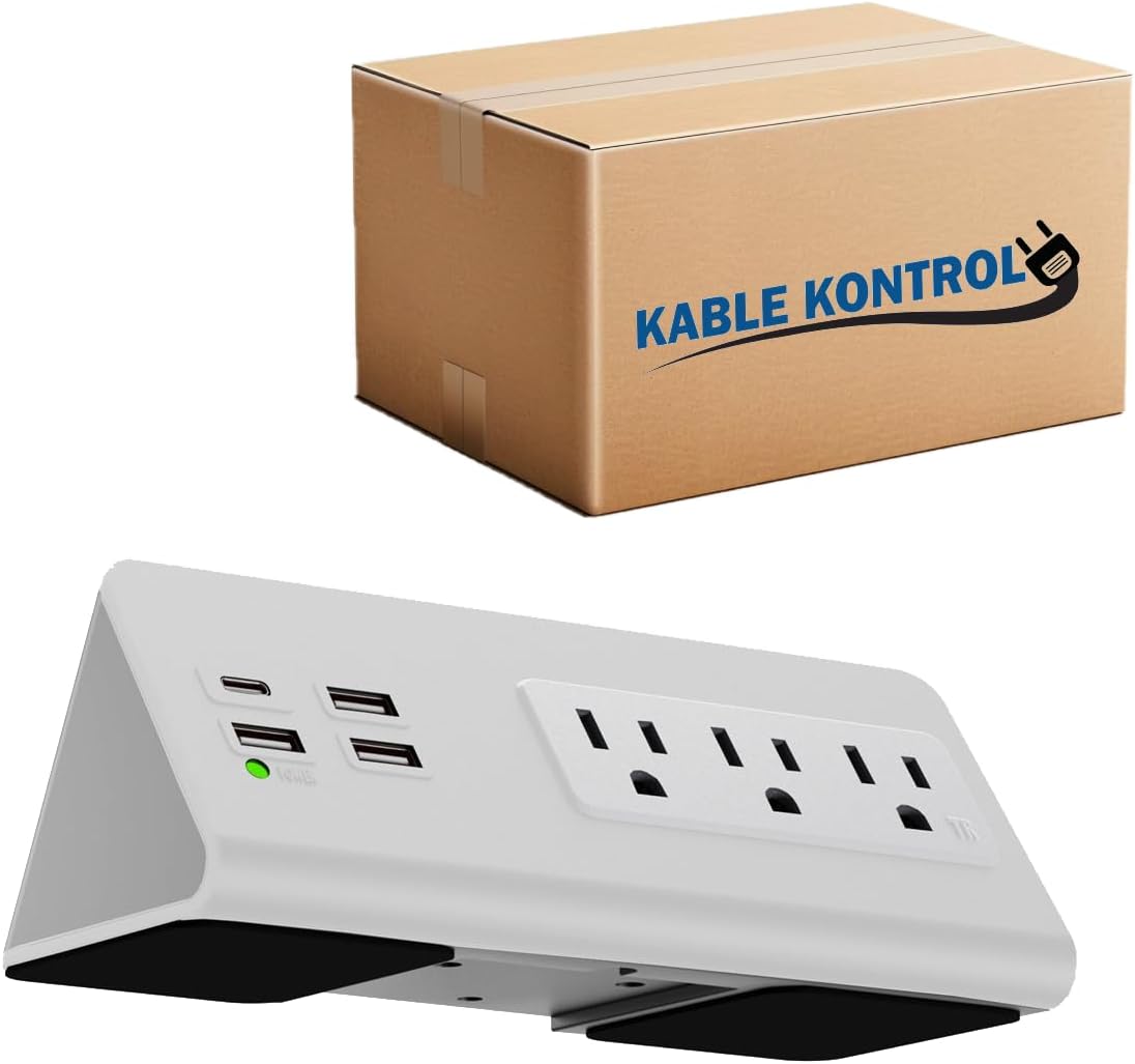 Kable Kontrol Desk Clamp Power Strip
