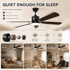 42 inch ceiling fans with lights and remote on a desk or shelf