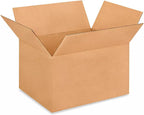IDL Packaging - B-12128-10 Medium Corrugated Shipping Boxes 12"L x 12”W x 8"H -