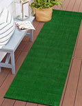 rugshop turf patio deck outdoor indoor runner rug, main product view