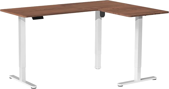 VIVO Electric Corner 63 x 47 inch L-Shaped Standing Desk, Memory Height - Image 9
