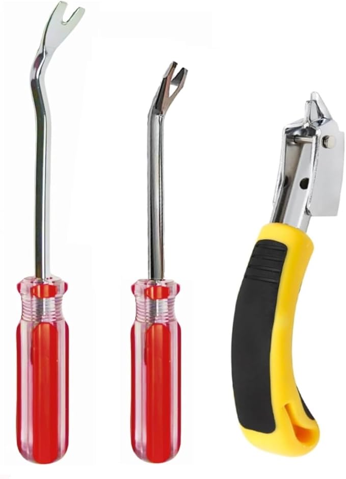 INBWENH 3Pcs Upholstery Staple Remover Nail Remover Tool Set Including Tack by Unknown