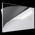 Roowest 1 Pcs 24 x 48 Inch, 1/8 Inch Thick Clear Acrylic Plexiglass Sheets