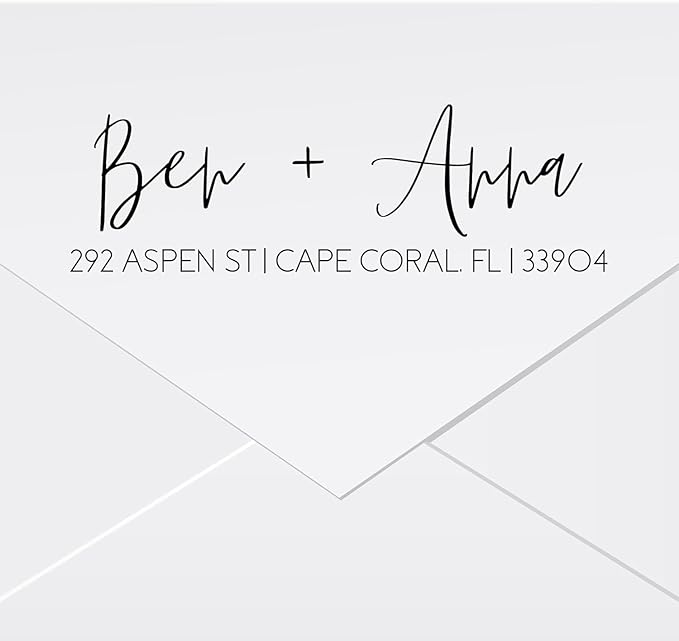 Self Inking Modern Address Stamps | Custom Return Address Stamper - Image 3