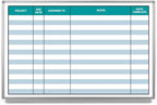 5S Project Whiteboard 48" x 36" by CreativeSafetySupply