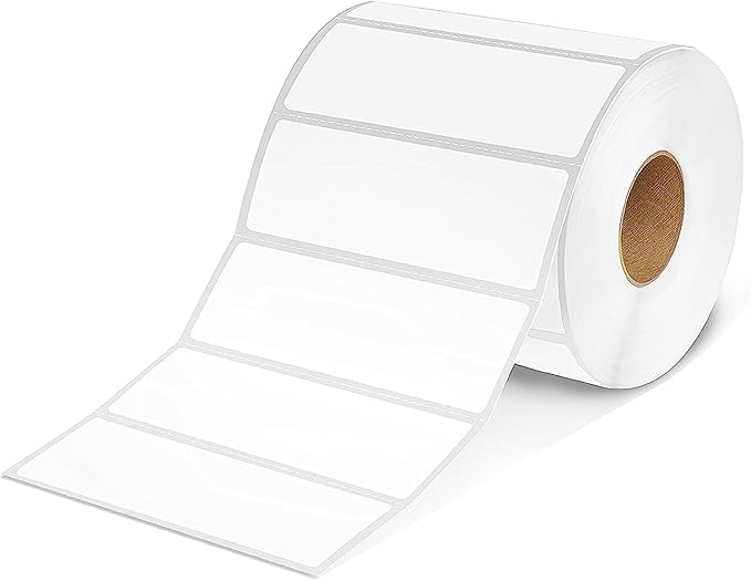 1×3 Inch White Removable Thermal Labels, Waterproof Thermal Label Stickers by Yeachlaing