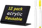 PigPotParty Acrylic Mini Chalkboard Signs by PigPotParty