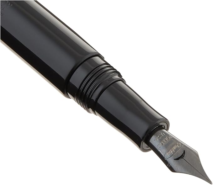Conklin All American Fountain Pen in Black – Extra Fine Nib, Classic Design & - Image 3