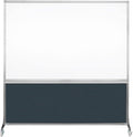 DivideWrite Mobile Whiteboard | Double Sided Dry Erase Board | Portable Office by VERSARE