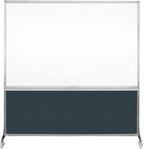 DivideWrite Mobile Whiteboard | Double Sided Dry Erase Board | Portable Office by VERSARE