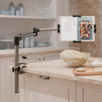 LEVO G2 Clamp on Tablet Holder for Desk: iPad Holder Stand, Kindle Holder
