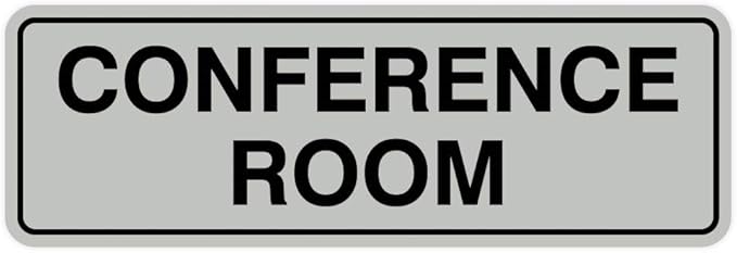 Standard Conference Room Sign by All+Quality