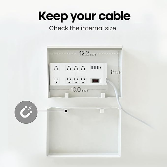 Book Shape Decorative Cable Management Box - Image 3