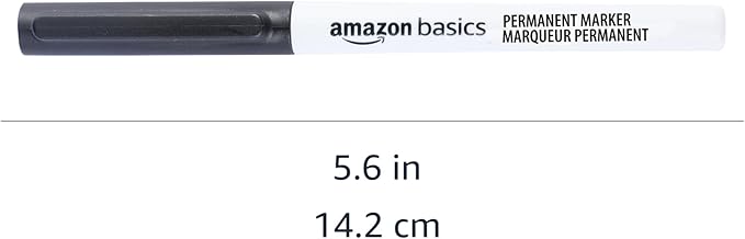 Amazon Basics Ultra Fine Point Permanent Markers - Image 5