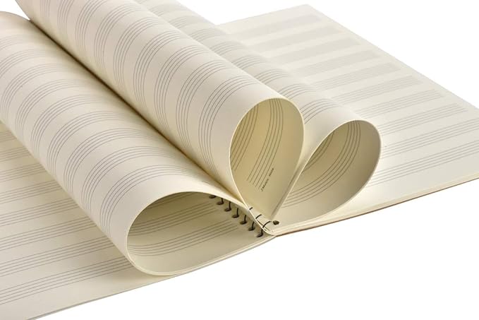 MOREYES Music Notebook Composition Manuscript Staff Notebook - Image 8