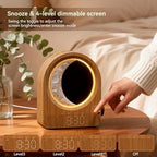 blonbar dual alarm clock for heavy sleepers, dimmable, package contents