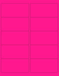 NextDayLabels - 8-1/2 x 11 Neon Color High Light Fluorescent Labels by NextDayLabels
