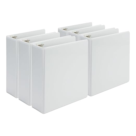 Samsill Economy 2 Inch Mini 3 Ring Binder, Made in The USA, 9.1" x 8.5" Round by Samsill