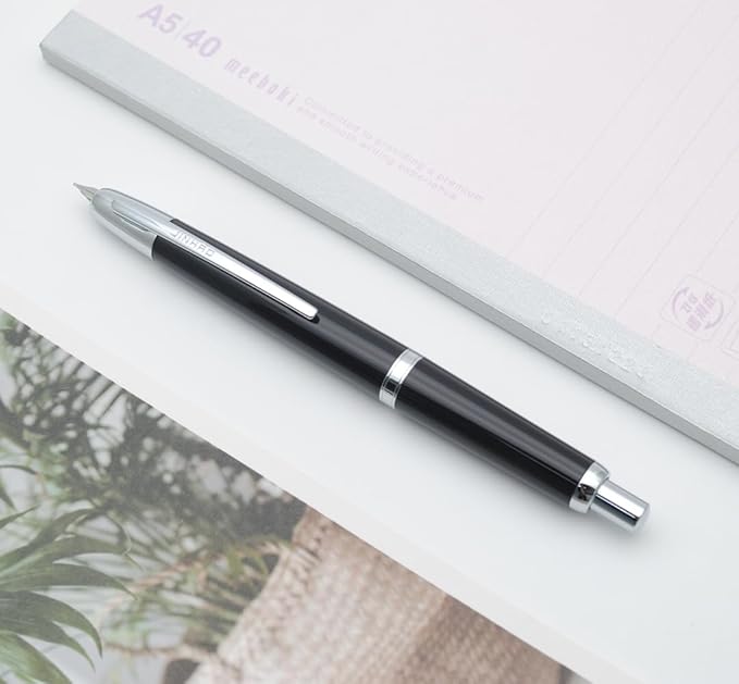 JINHAO 20 Press Fountain Pen, Retractable Capless Resin Pen - Image 7