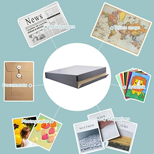 golden state art, drop front archival storage box, package contents