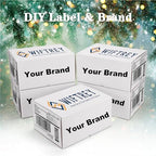 wiftrey 12x9x6 inches white shipping boxes pack of on a desk or shelf