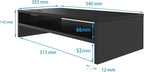 BONTEC Wood Monitor Stand Riser, 2-Tier Desktop Organizer - Image 6