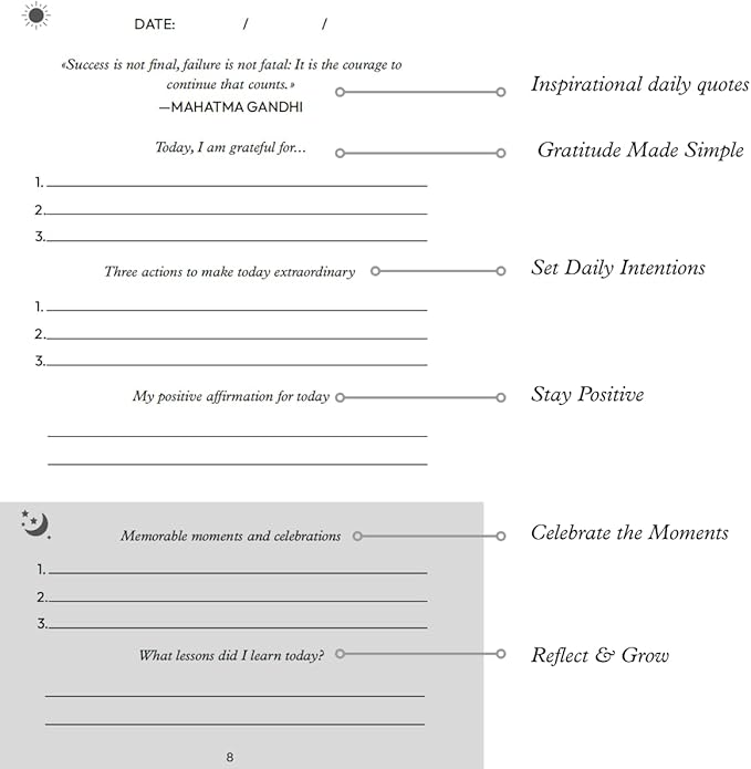 Gratitude Journal – 5 Minute Daily Reflection - Image 4