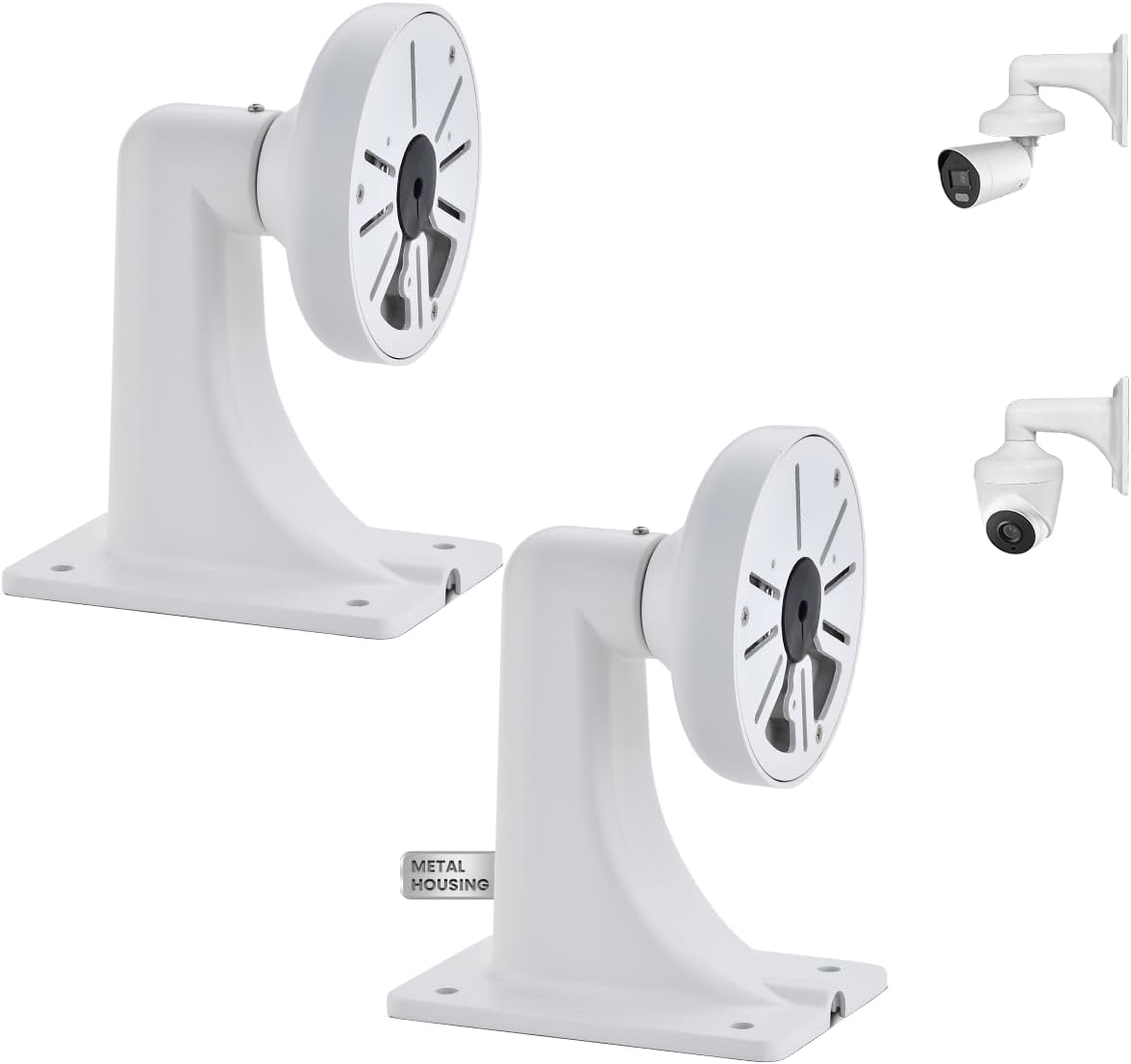 Universal Adjustable Metal Security Camera Mount Bracket Junction Box