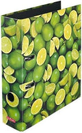 Herlitz A4 8cm Spine Folder Lime