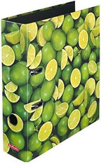 Herlitz A4 8cm Spine Folder Lime
