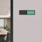 Open Closed Door Sign, Sliding Reversible Door Indicator Sign - Image 8