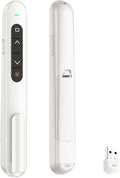 QUI Presentation Clicker for PowerPoint, RF 2.4GHz USB Wireless Presenter Remote by QUI