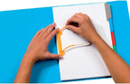 Secolor Cardboard Combi File/Jalema Clipfile - Buff