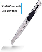 WEKOIL 9mm Snap Off Utility Knife 5 Pack High Hardness Retractable Box Cutters - Image 3