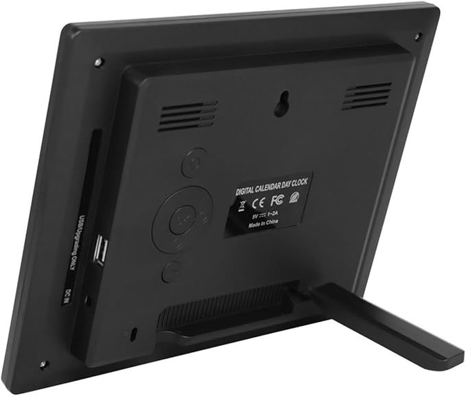 TMC 8 Inch Dementia Clock for Seniors – Large Auto-Dimming Calendar Display - Image 5