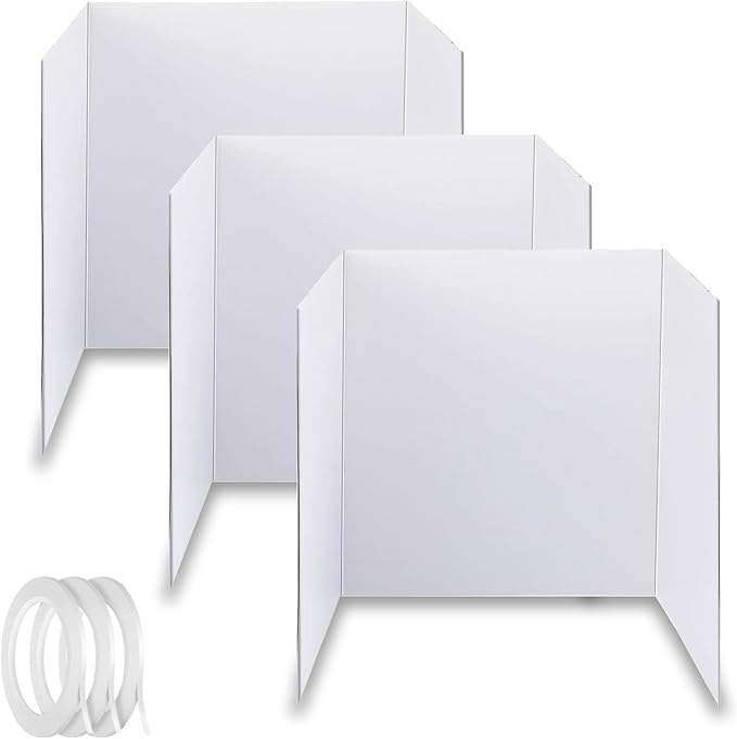 3 Pack Medium Trifold Poster Board, 24 x 16inches Poster Board by LonlyEagle