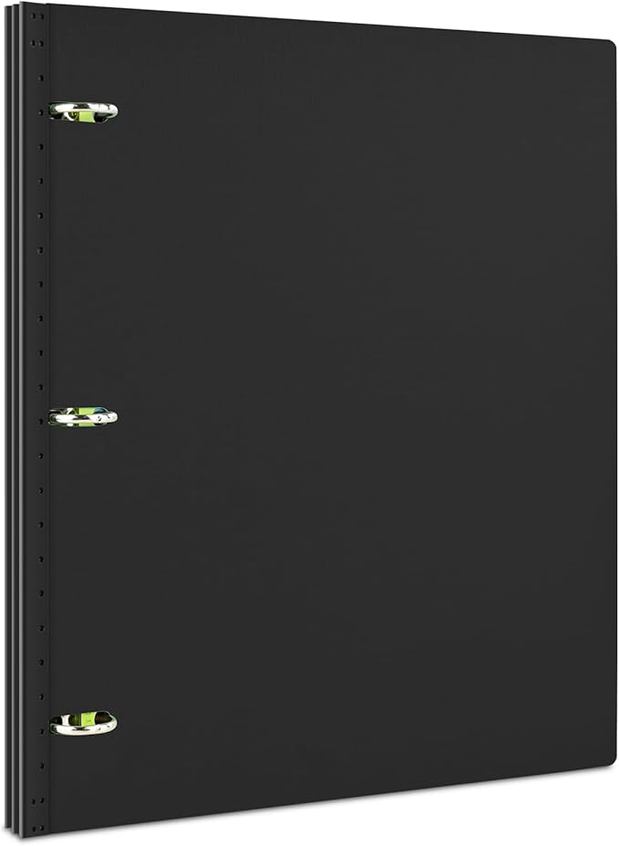 INFUN Telescoping 3 Ring Binder, Portable Plastic Binder by INFUN