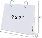 Desktop Glass Dry Erase & Acrylic Aesthetic Desk Calendar Weekly to-do List - Image 7