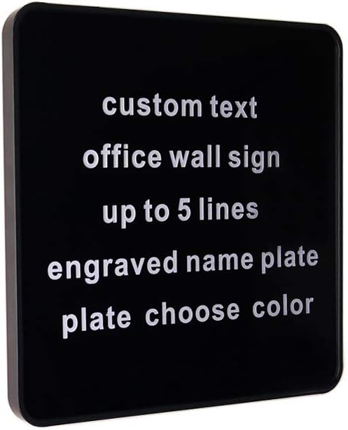Custom Engraved Door Suite Wall Sign | Office Sign | Personalized Wall Plaque | - Image 6
