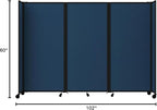 Versare Room Divider 360 Portable Wall Partition | Folding Panels | Large - Image 8