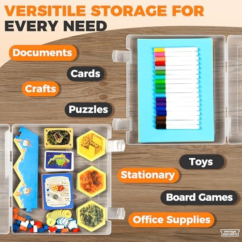 art and craft organizers and storage case – on a desk or shelf
