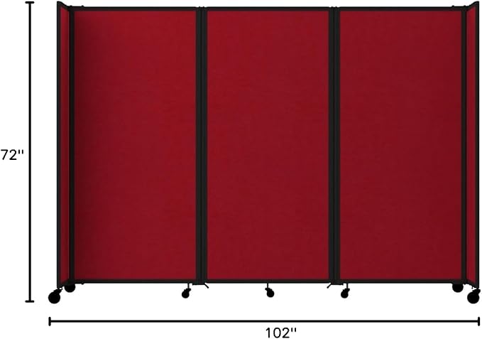 Versare Room Divider 360 Portable Wall Partition | Folding Panels | Large - Image 8