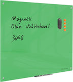 Magnetic Glass Dry Erase Board by Unknown