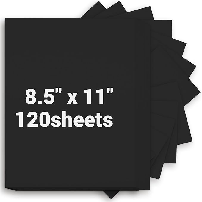 Cardstock Paper, 120 Sheets Card Stock, 200GSM Thick Printer Paper 8.5x11 by Glyanlee