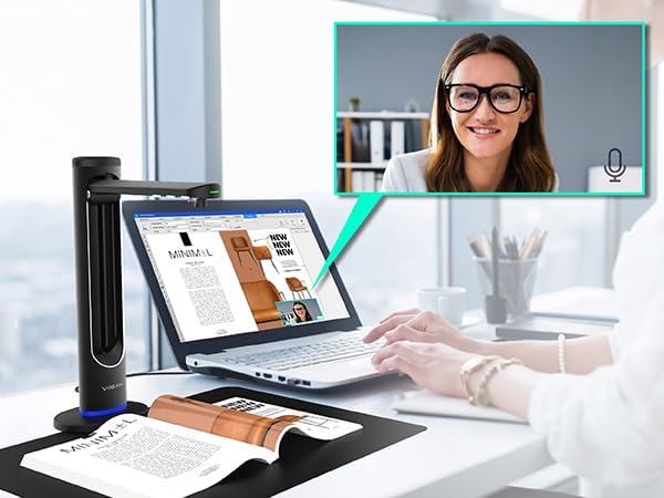 VIISAN K48 Book Scanners: 48MP Output, USB Camera - Image 7