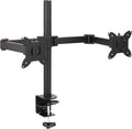 Amazon Basics Adjustable Dual Computer Monitor Arm Mount, Holds up to 32" by AmazonBasics