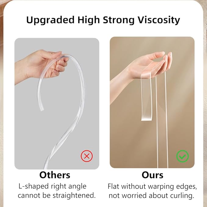 Baby Proofing Edge Protector for Baby 9.84ft Clear Edge Protector Strip Safety - Image 4